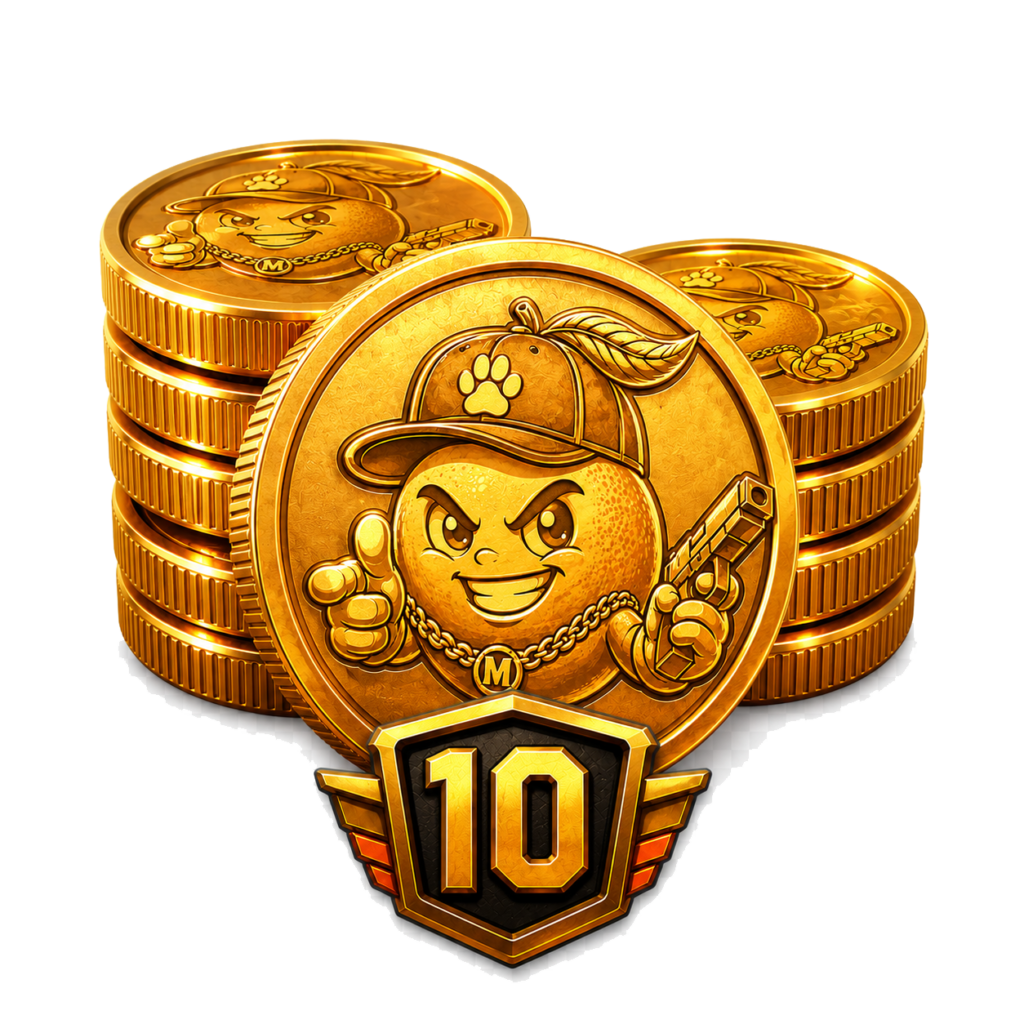 10 Mandarina Coins