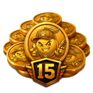 15 Mandarina Coins
