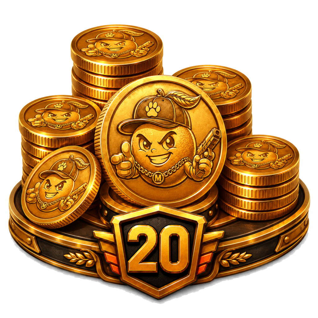 20 Mandarina Coins