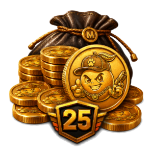 25 Mandarina Coins