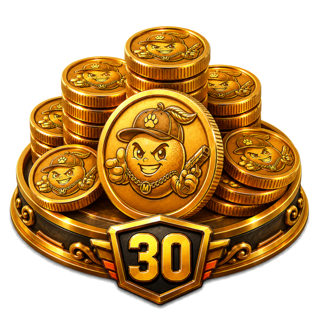 30 Mandarina Coins