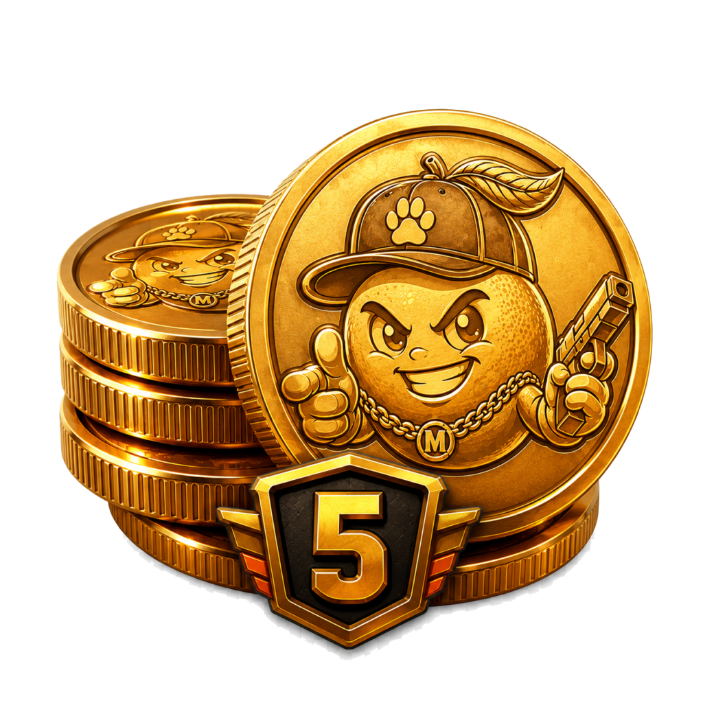 5 Mandarina Coins