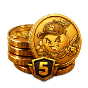 5 Mandarina Coins