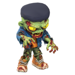 Mascota Zombie Animado